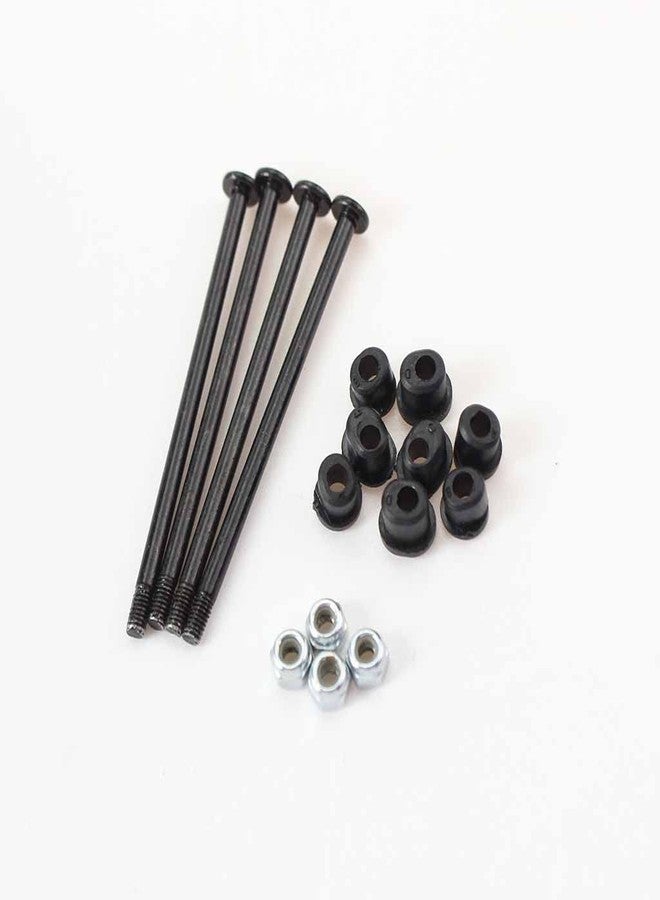 KingVal Replacement Screws with Nuts and Axle Sleeve Compatible with WLtoys 144010 144002 124016 124017 144016 144018 RC Car - Image 1